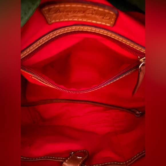 Dooney & Bourke Florentine Leather Medium Zip Hobo Shoulder Bag - Picture 12 of 16